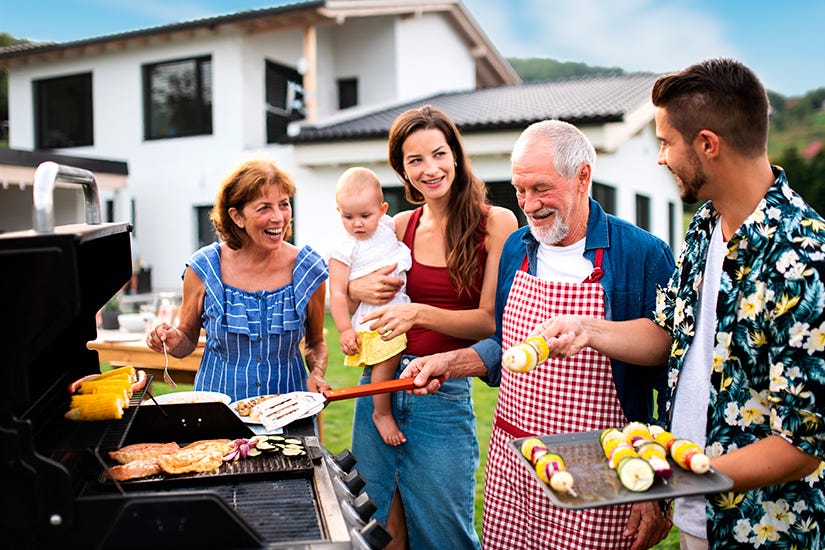 barbecue giardino