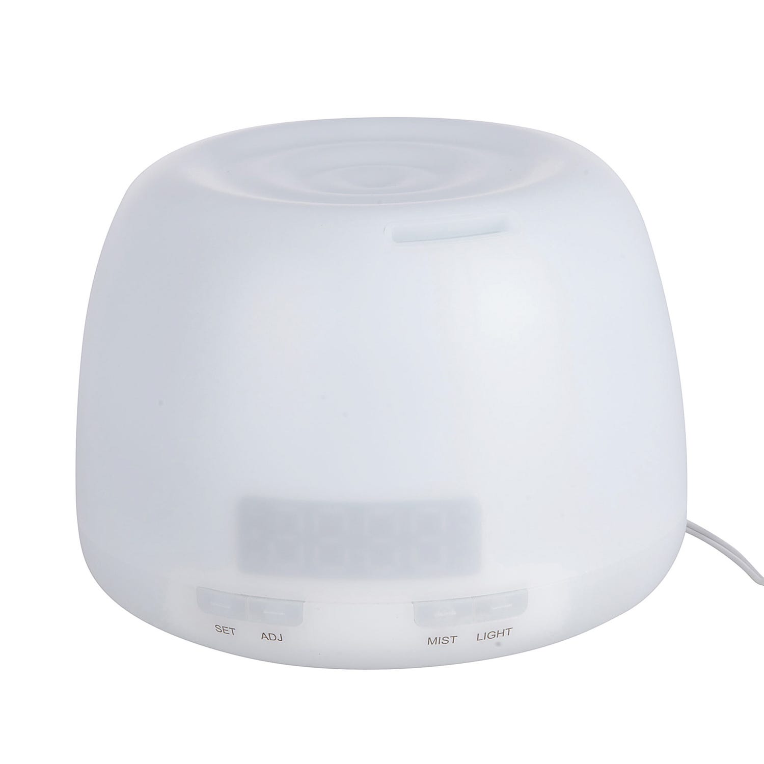 Diffusore di Oli Essenziali 400ml URAMAZ Umidificatore di Aromiper Ambienti con Nebbia Fredda 4 Timer 15 Luci Colorate per Casa,Spa,Yoga,Camera da Letto Bianco 