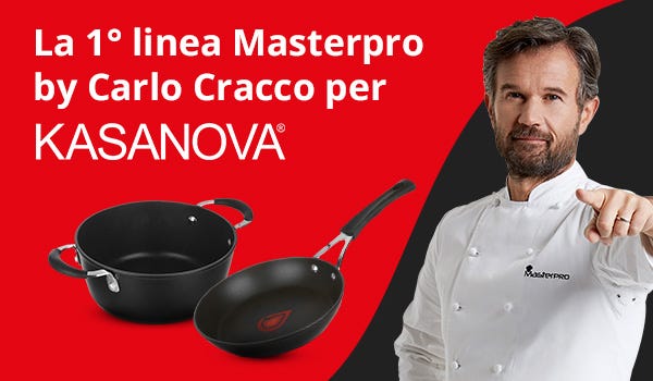 Linea cottura Mastepro Carlo Cracco