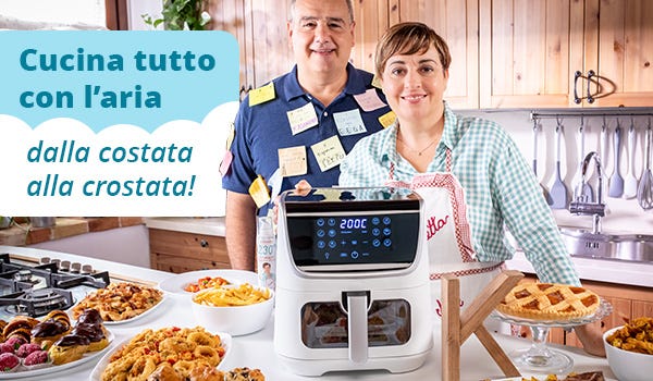 Gusto e leggerezza con la friggitrice