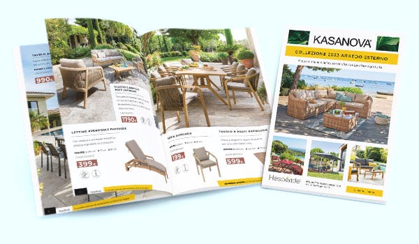 Catalogo arredo esterno 2023