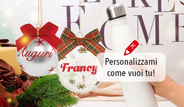 Personalizza la tua pallina